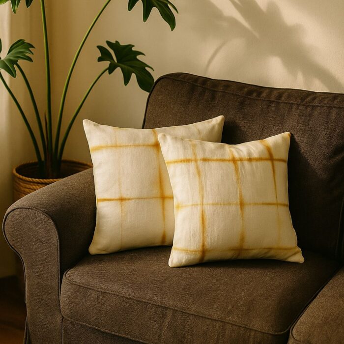 CUSHION COVER- SHIBORI